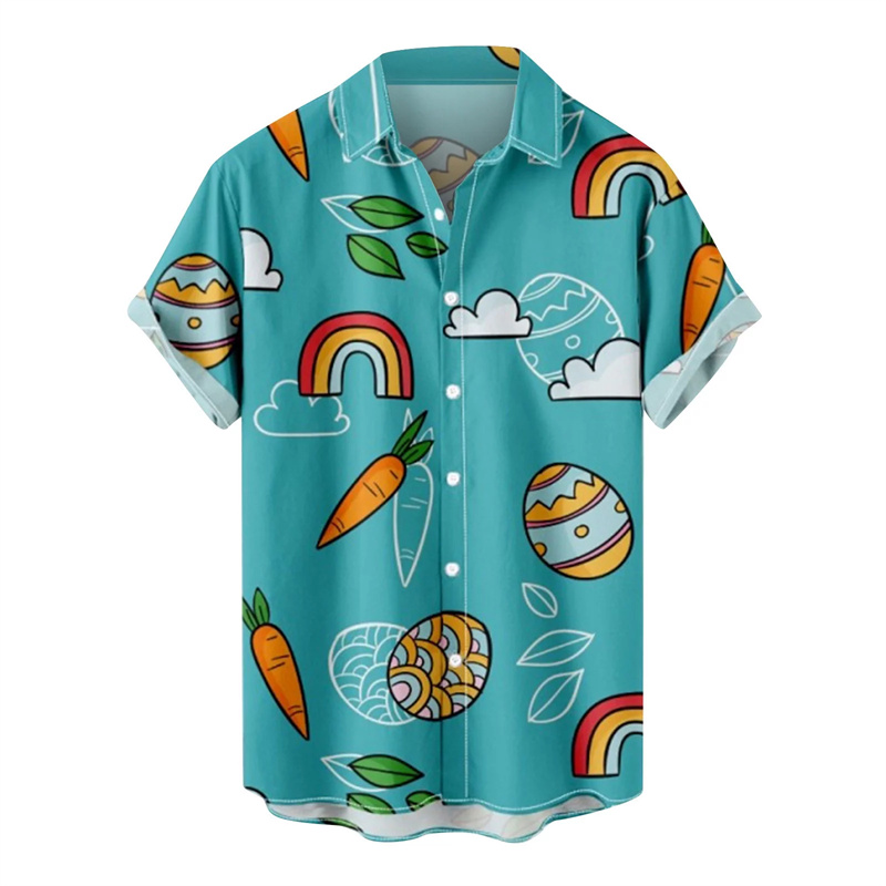 3D Printing Rabbit - Nouvelle chemise d'été unisexe à imprimé