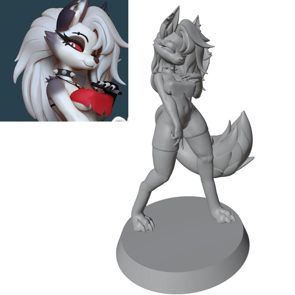 3D Printing Jobs - Statue de personnage d'anime GK, Miniature