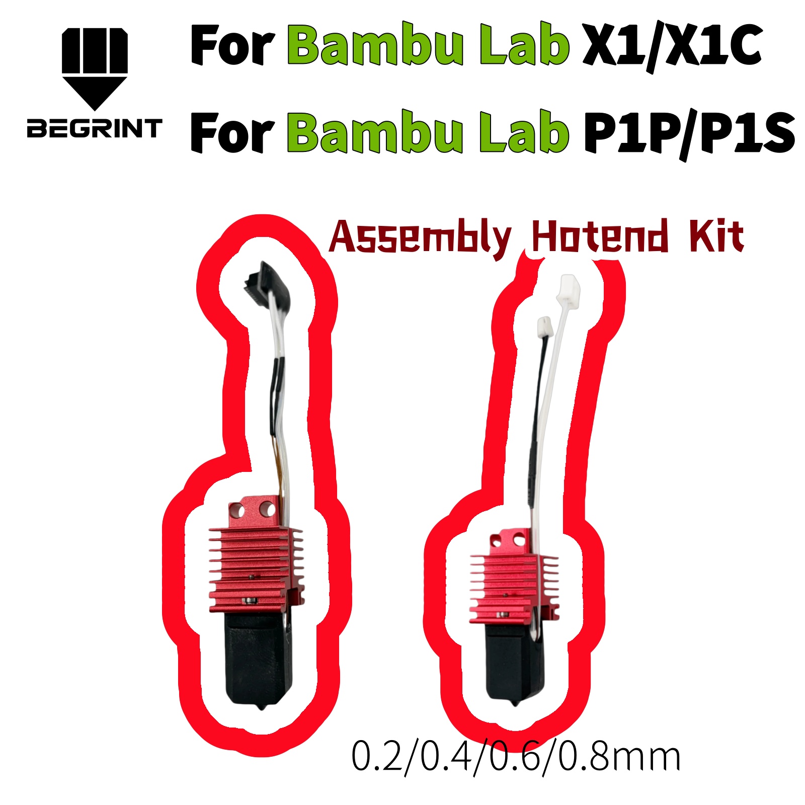 3D Printing Bambu Lab - Kit complet de tête d'impression V2