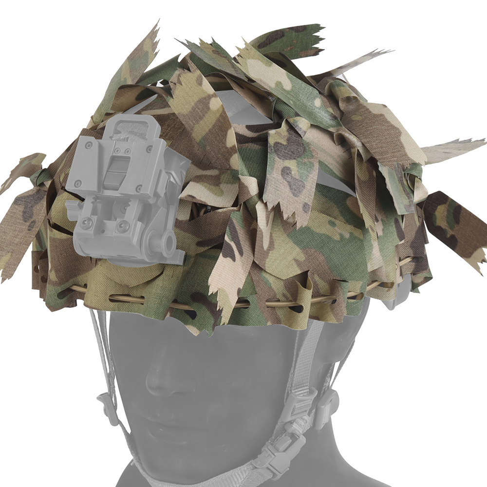 3D Printing Laser Cutting - Housse de casque tactique camouflage 3D
