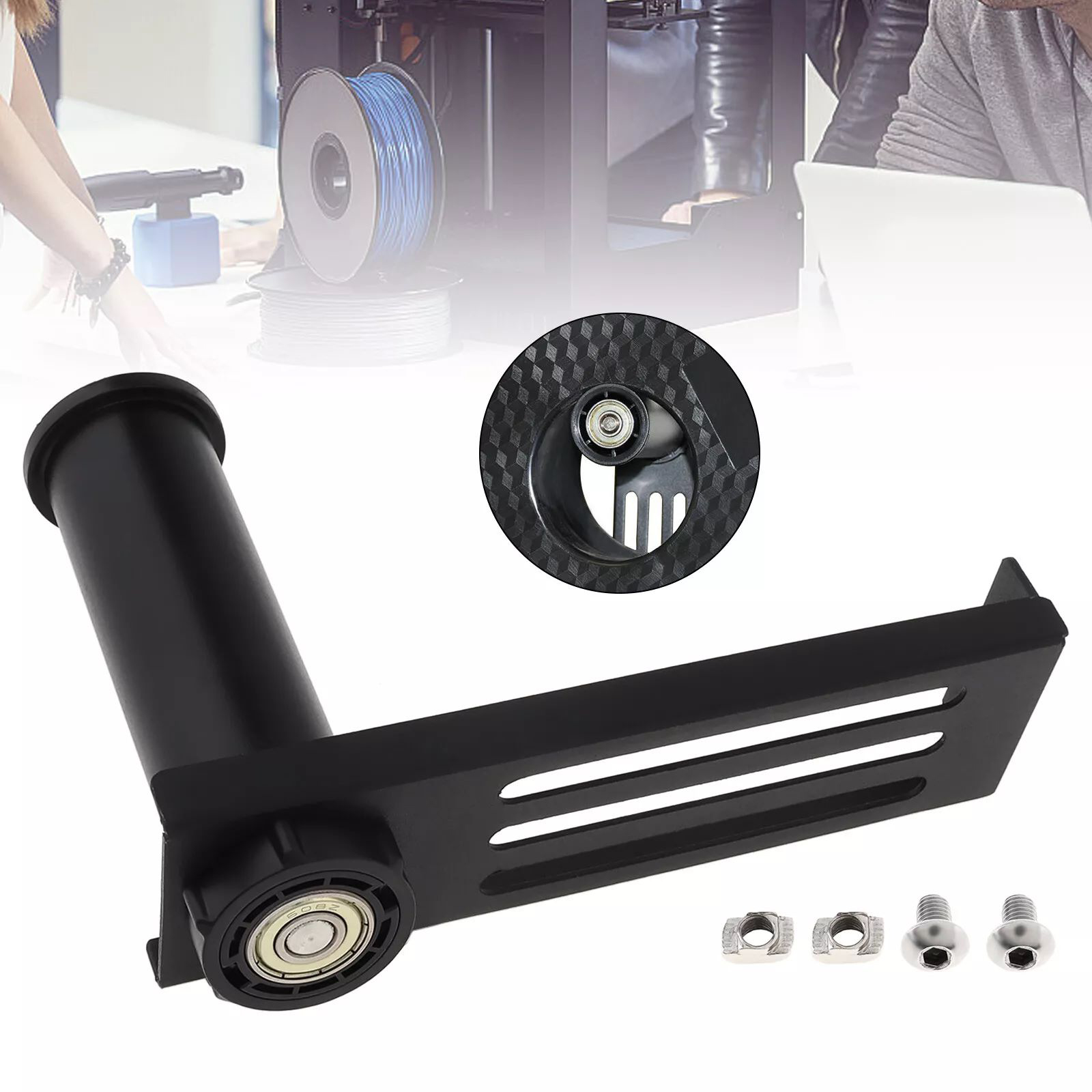 3D Printing Ender - Support de bobine d'impression 3D rotatif