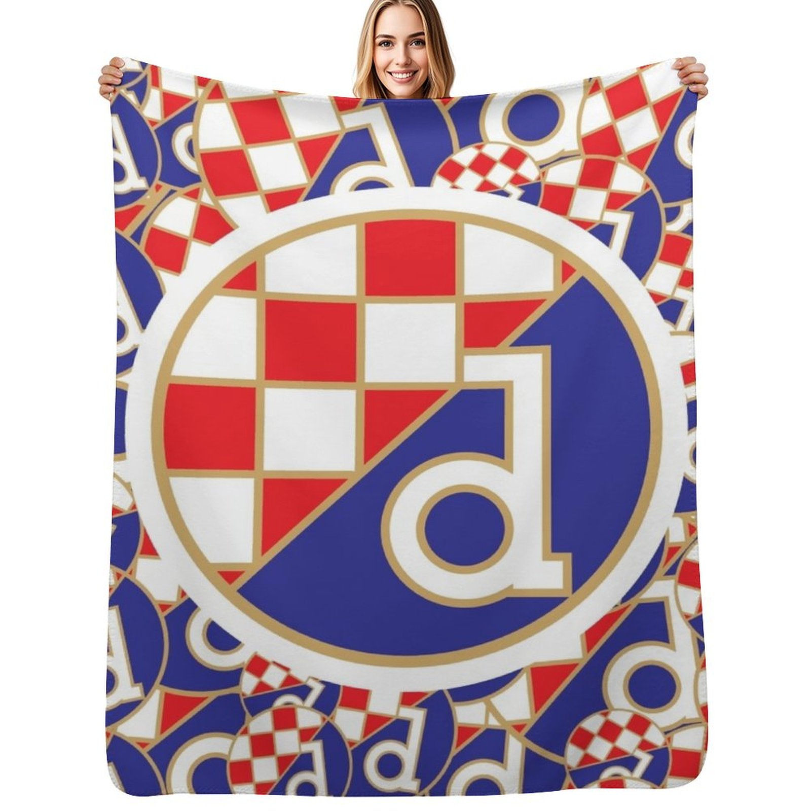 3D Printing Zagreb - Couverture décorative douce Dinamo Zagreb Croatian