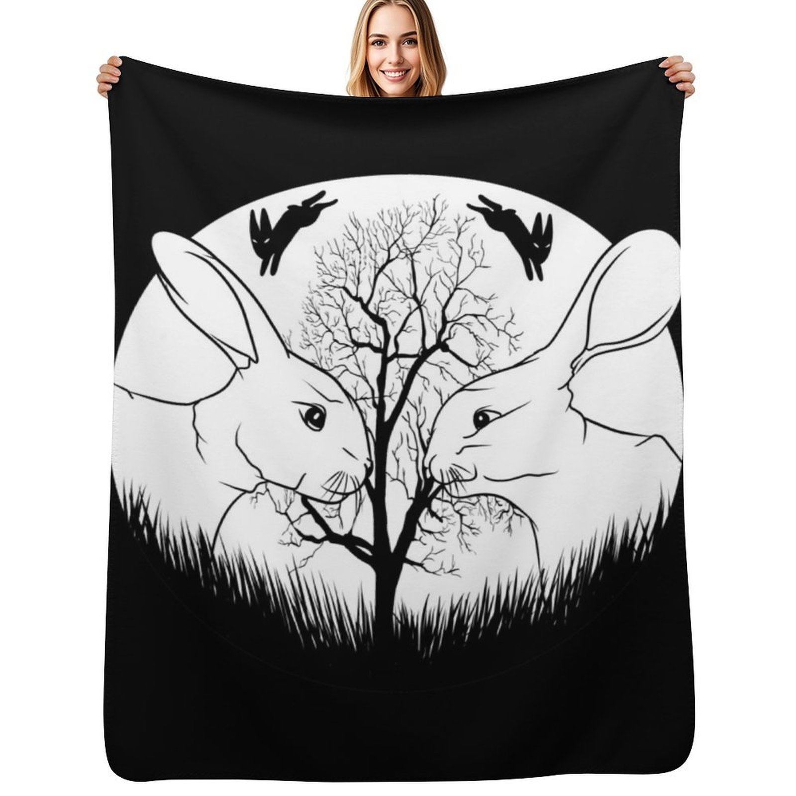 3D Printing Rabbit - Couverture à motifs de lapins Watership