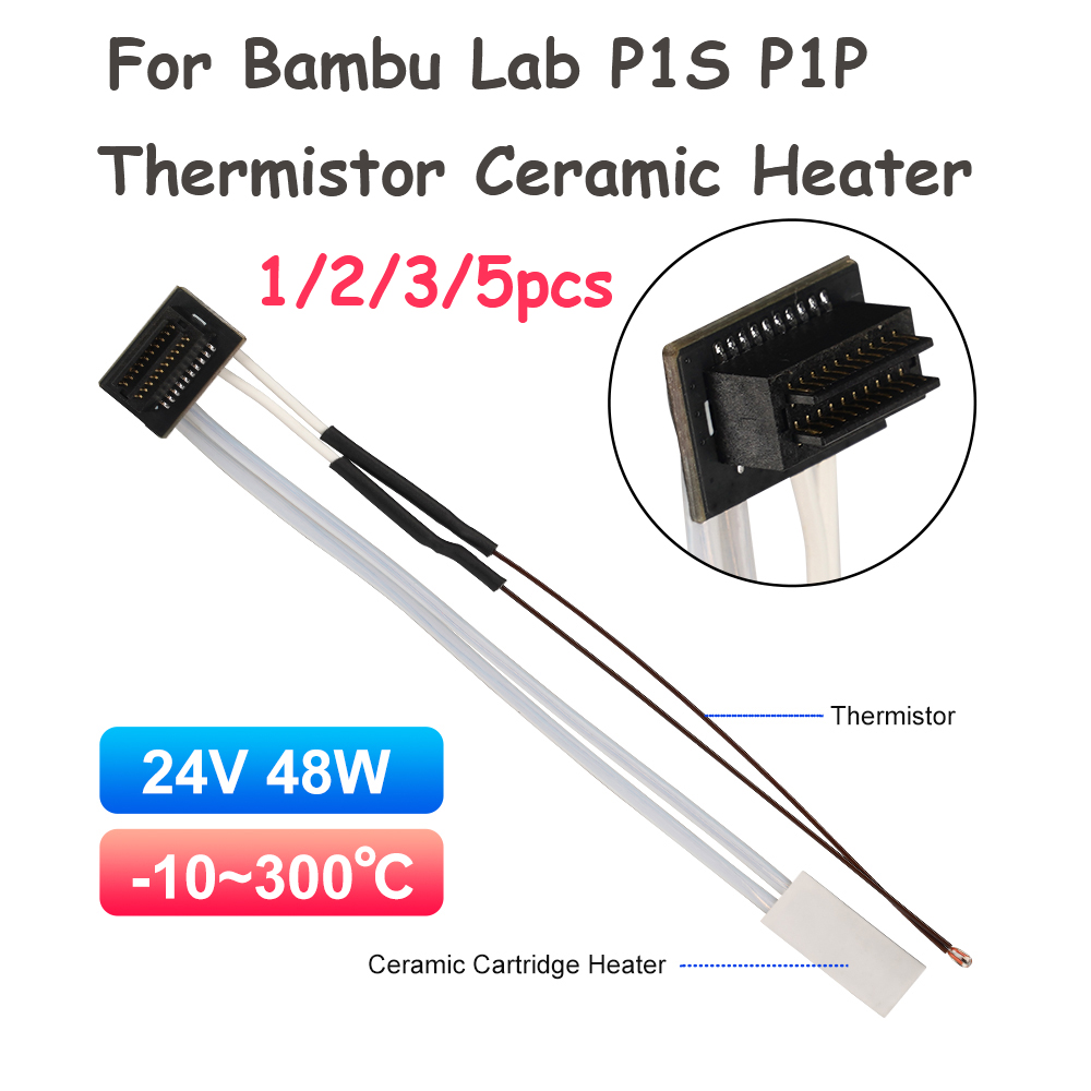 3D Printing Bambu Lab - Cartouche chauffante en céramique pour thermistance