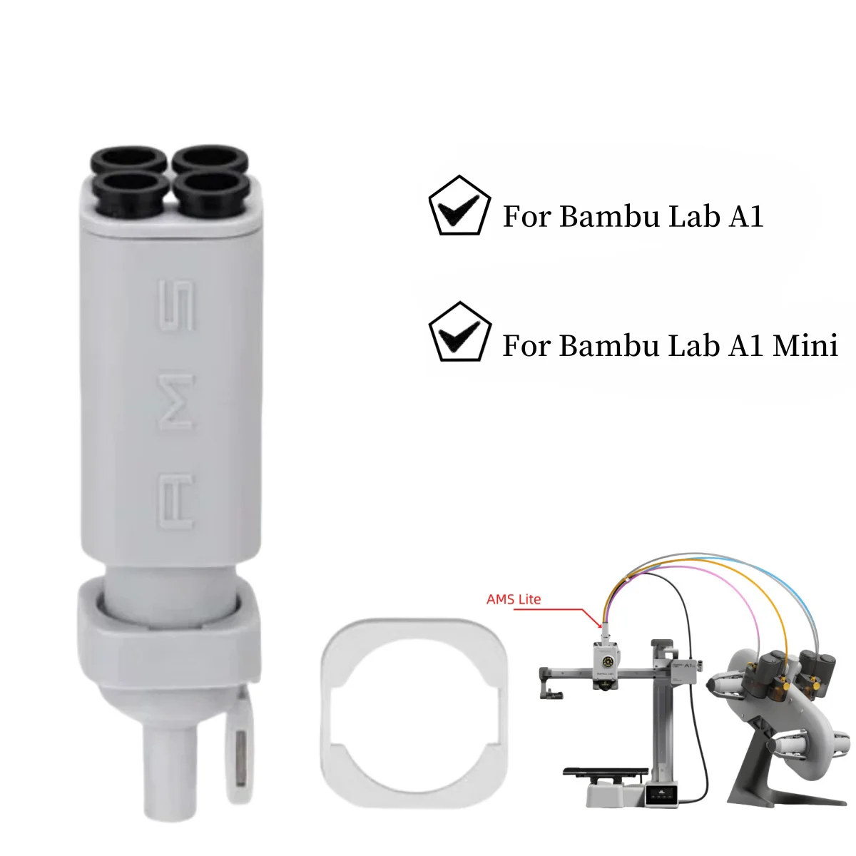 3D Printing Bambu Lab - Commutateur de composants à cinq voies