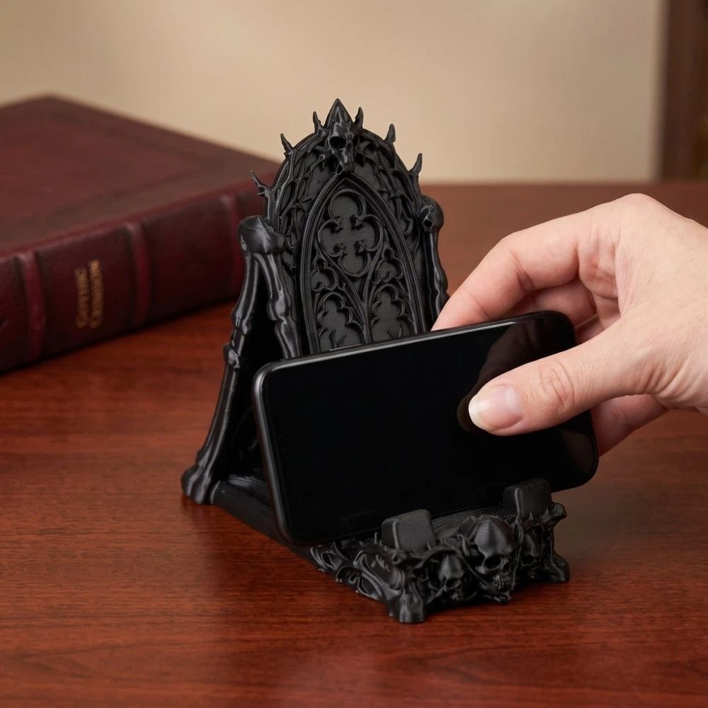 3D Printing Use - Support de téléphone en forme de
