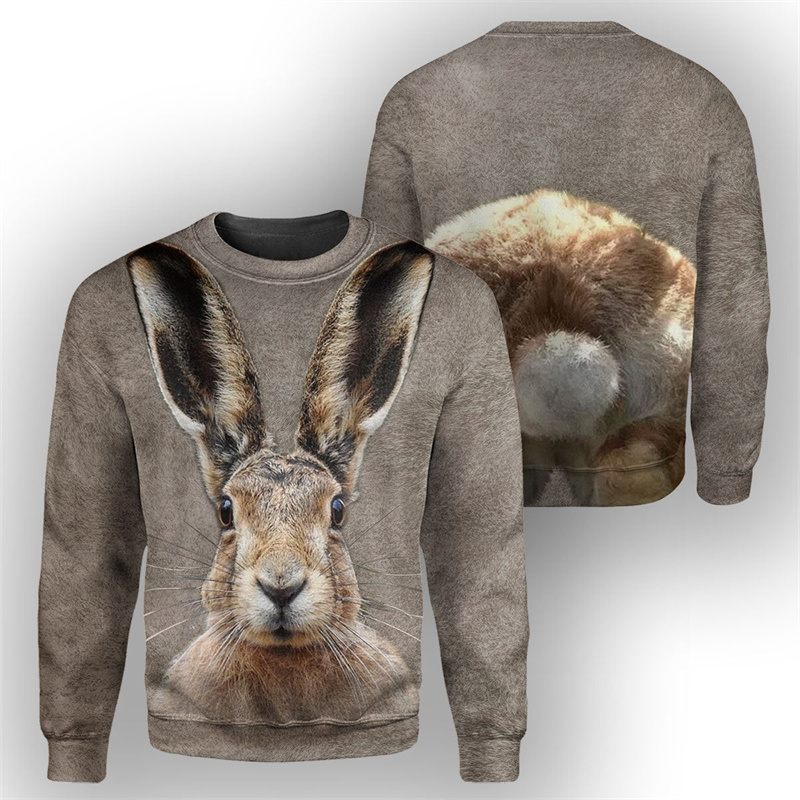 Sweat-shirt imprimé 3D pour ho - 3D Printing Rabbit avis et prix