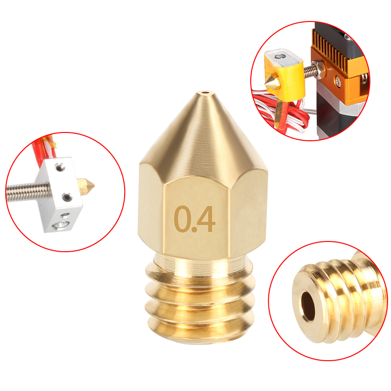 Buse en laiton MK8 0.2/0.3/0.3 - 3D Printing Ender avis et prix