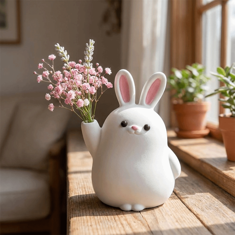 Vase en plastique imprimé en 3 - 3D Printing Rabbit avis et prix