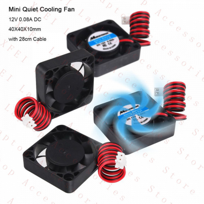 F 4X 12V ordinateur portable i - Cooling Fan 40Mm 3D avis et prix