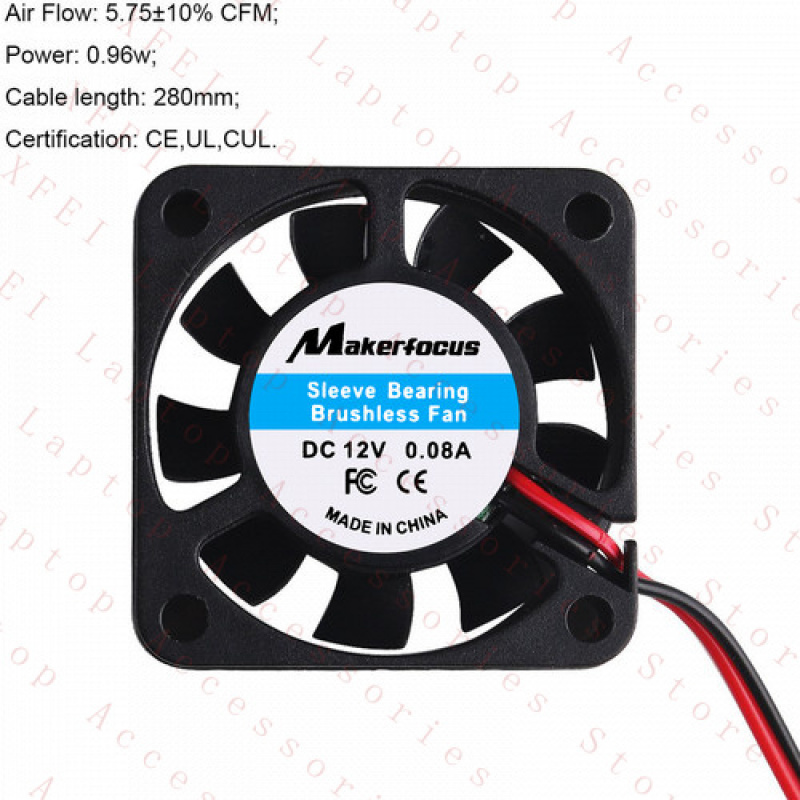 F 4X 12V ordinateur portable i - Cooling Fan 40Mm 3D avis et prix