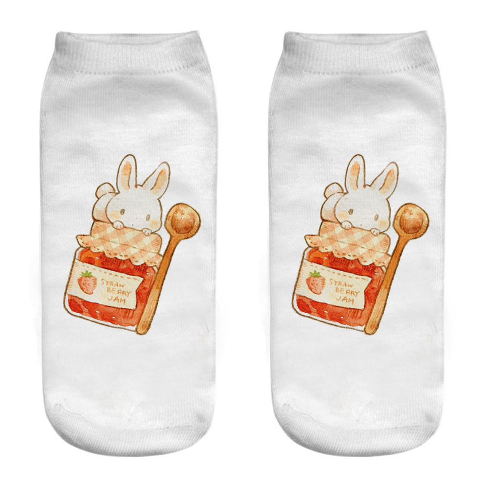 Chaussettes unisexes mignonnes - 3D Printing Rabbit avis et prix