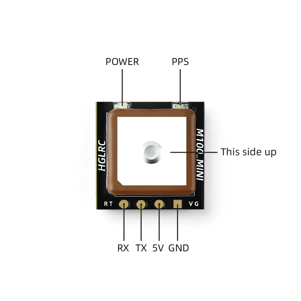 Module GPS HGLRC M100 MINI M10 - 3D Printing Drone avis et prix