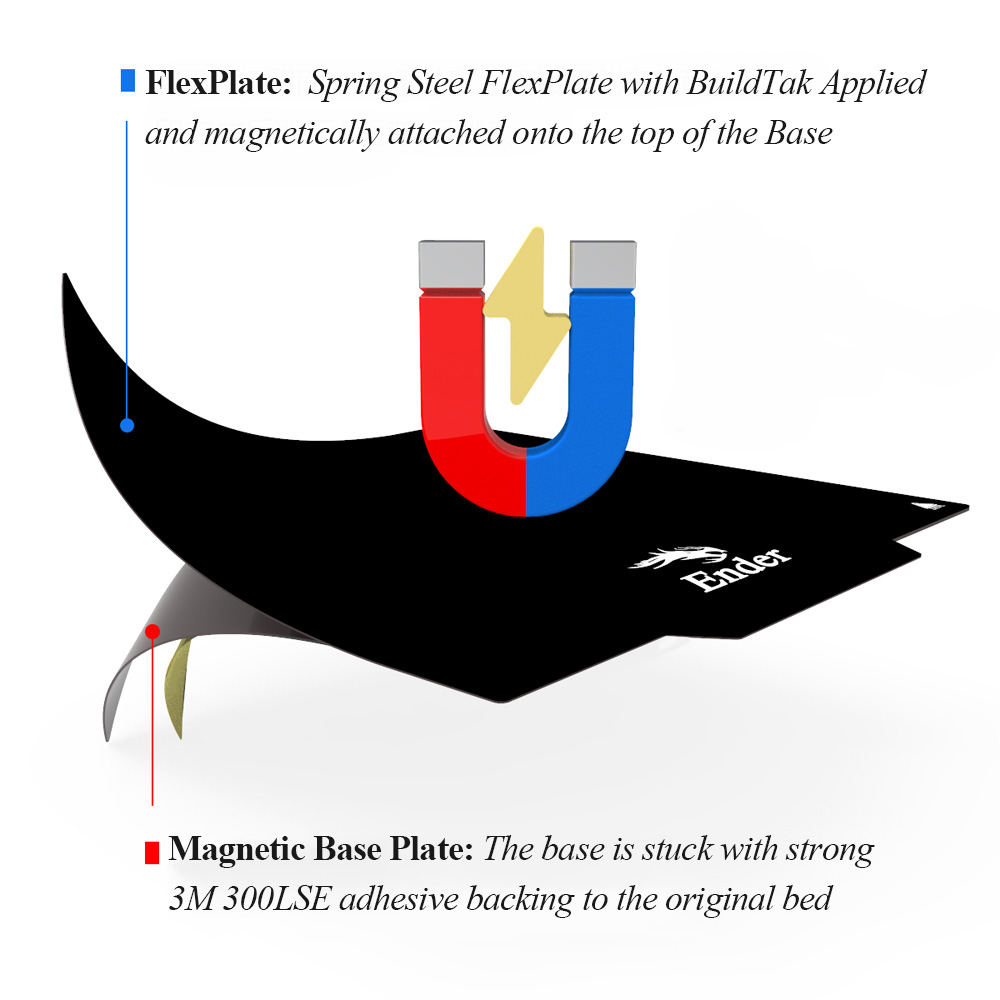Plaque magnétique flexible ori - 3D Printing Ender avis et prix