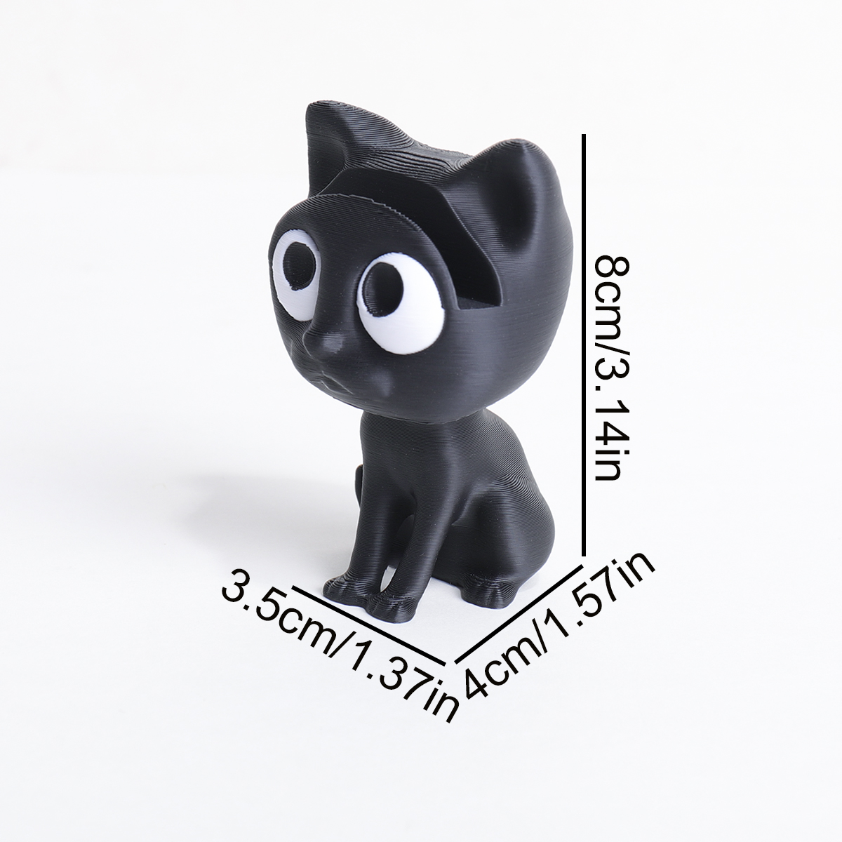 Support à lunettes chat noir i - 3D Printing Glasses Frames avis et prix