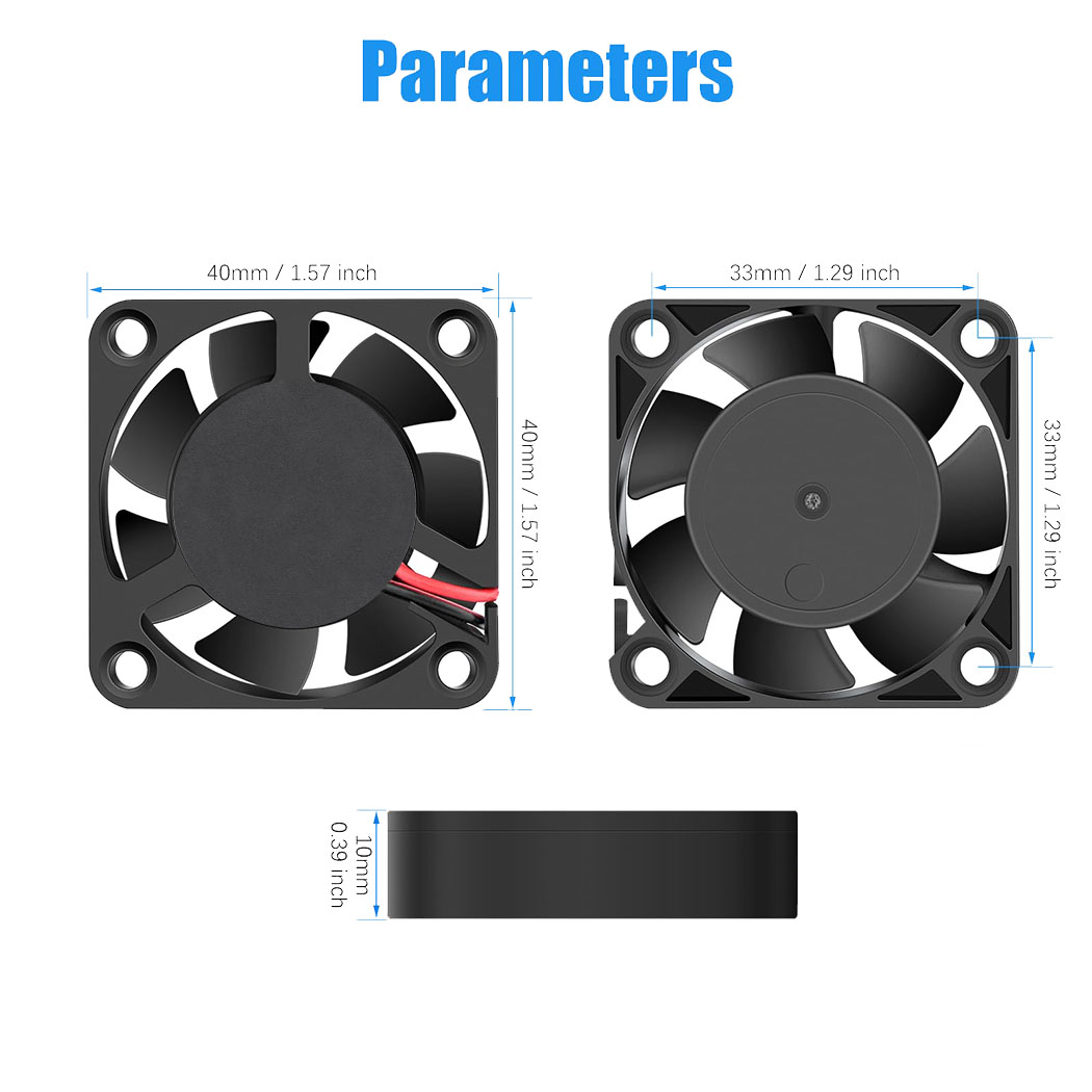 Refroidisseur de boîtier d'ord - Cooling Fan 40Mm 3D avis et prix